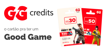 Cartão Pré-pago para Free Fire - GGCredits